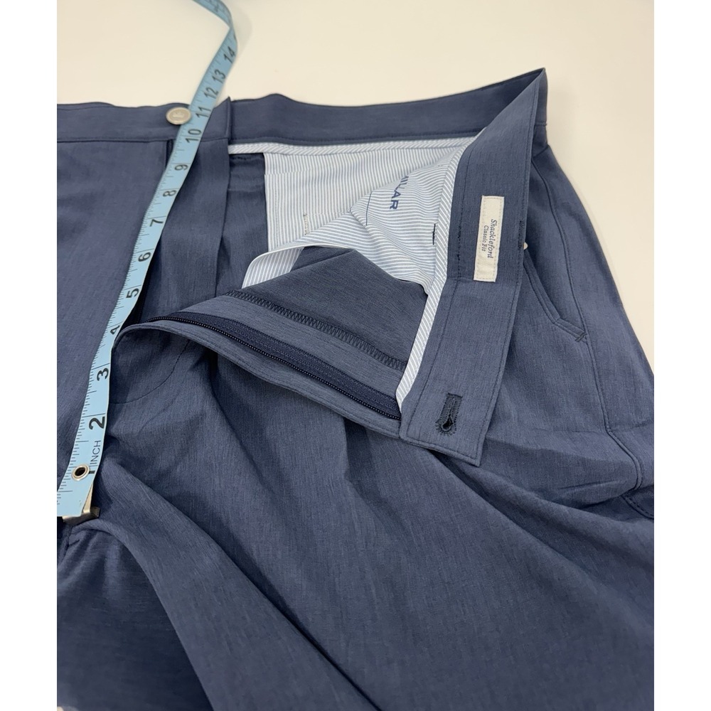 NWT Peter Millar Shackleford Hybrid Golf Swim Shorts Navy Blue Men's Size 40 - Picture 4 of 10